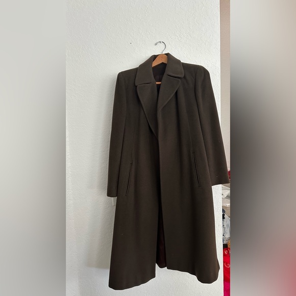 Elegant Brown Long Coat